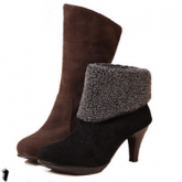 Botas  curtas do tornozelo simples Cavaleiro