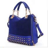 Personalidade 2013 rebite patchwork bolsa de ombro feminina